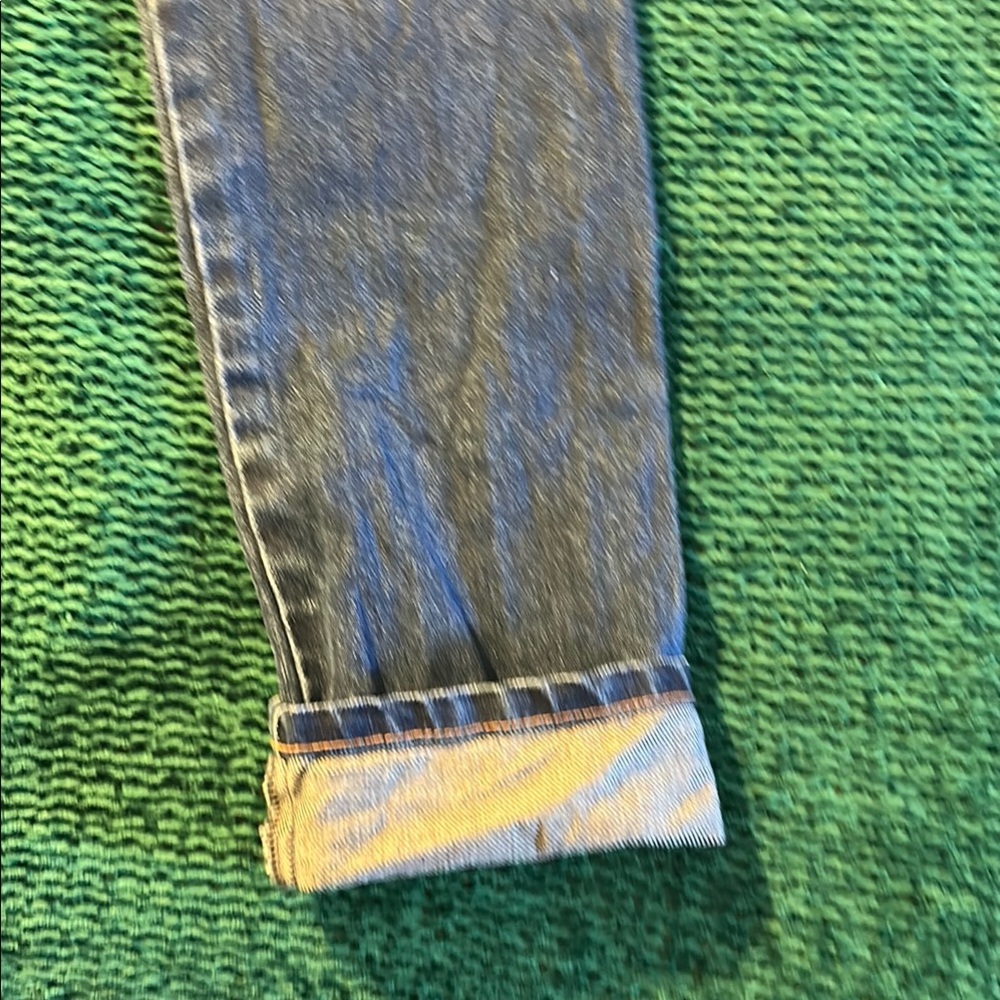 Gucci Blue Jeans with Red Heart Accent - Picture 11 of 16